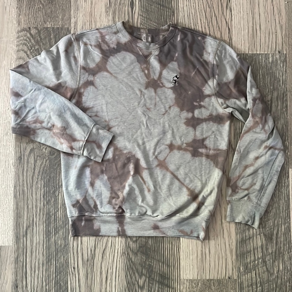 Disney Parks Mickey Mouse tie dye‎ sweatshirt womens size small
